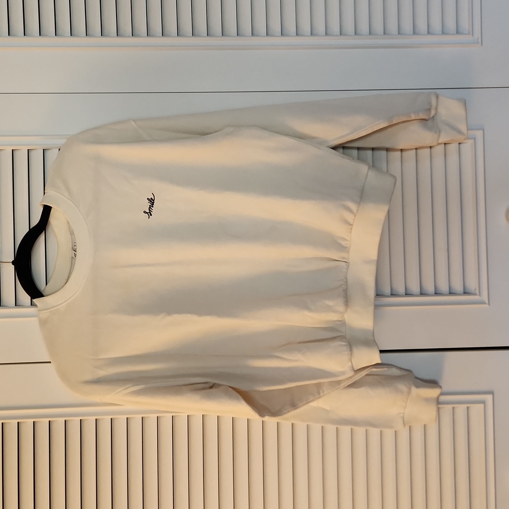 H&M "Smile" sweater, size small